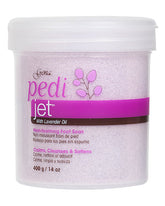 Frontage of 14-ounce Non-foaming Gena Pedi Jet - Calming variant featuring its product details
